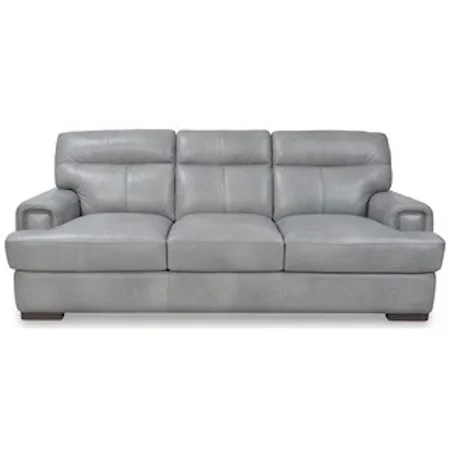Contemporary Sofa with Padded Track Arms